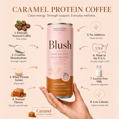 High Protein Coffee Caramel